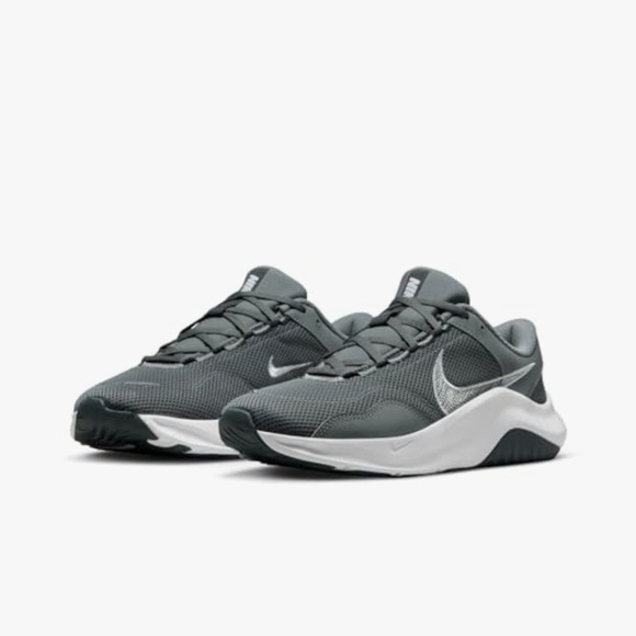 Nike Legend Essential 3 NN Smoke Grey and White Sneakers Size 9.5 Mens main image 9